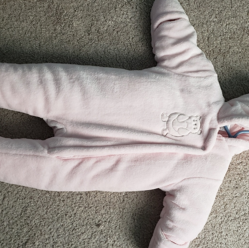 Baby girl snow suit